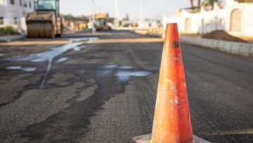 Kontynuacja prac budowlanych na odcinku drogi Racibórz-Pszczyna w Rybniku